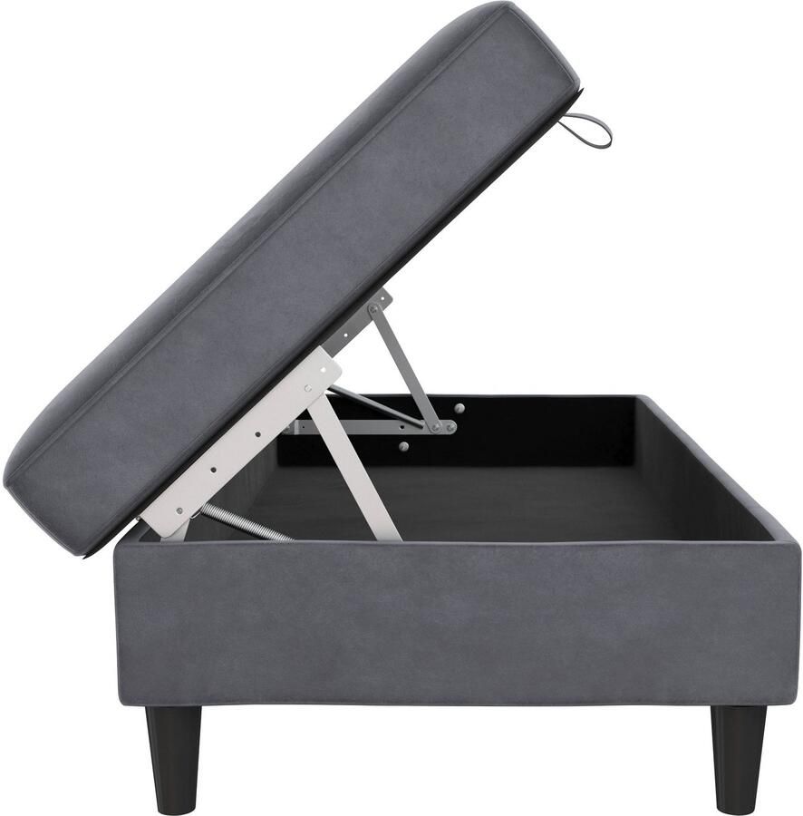 Dorel Home Hocker met bergruimte Hartford Hocker met bergruimte vrij plaatsbaar zithoogte 43 cm - Foto 5