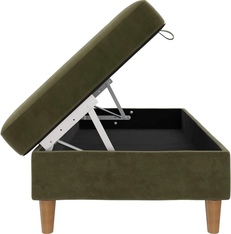 Dorel Home Hocker met bergruimte Lilly met bergruimte vrij in ruimte plaatsbaar zithoogte 43 cm (1 stuk) - Foto 5