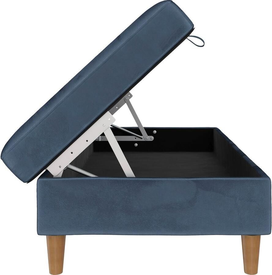 Dorel Home Hocker met bergruimte Lilly met bergruimte vrij in ruimte plaatsbaar zithoogte 43 cm (1 stuk) - Foto 5