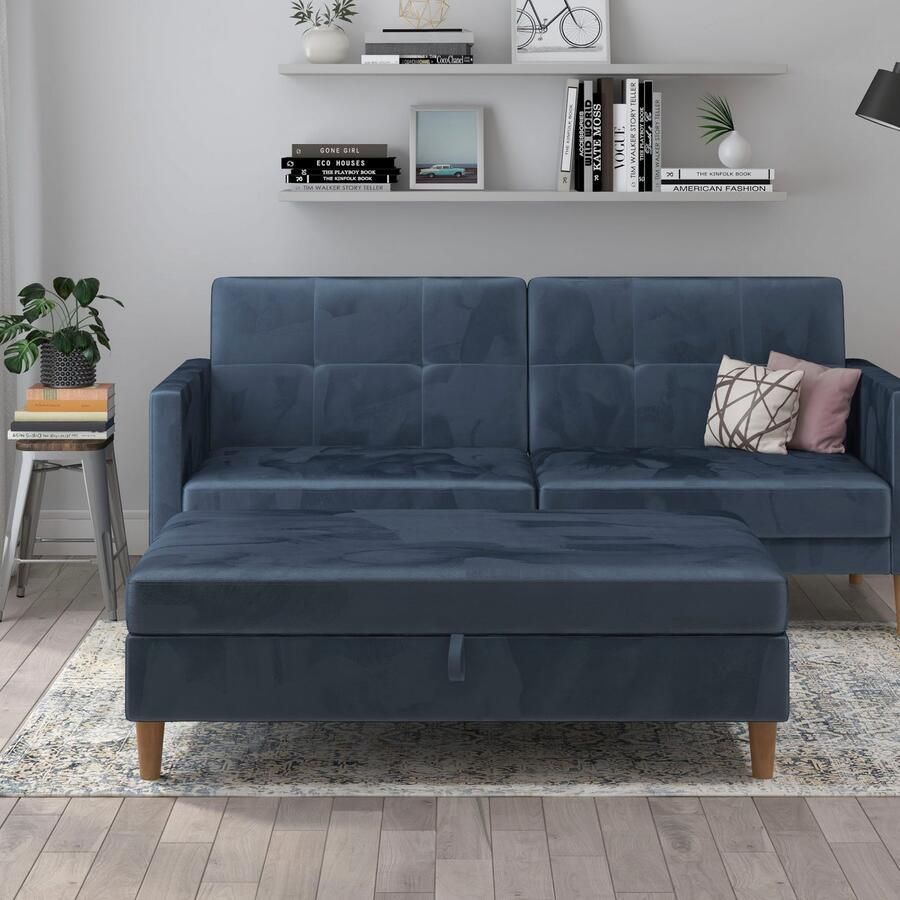 Dorel Home Hocker met bergruimte Lilly met bergruimte vrij in ruimte plaatsbaar zithoogte 43 cm (1 stuk) - Foto 5