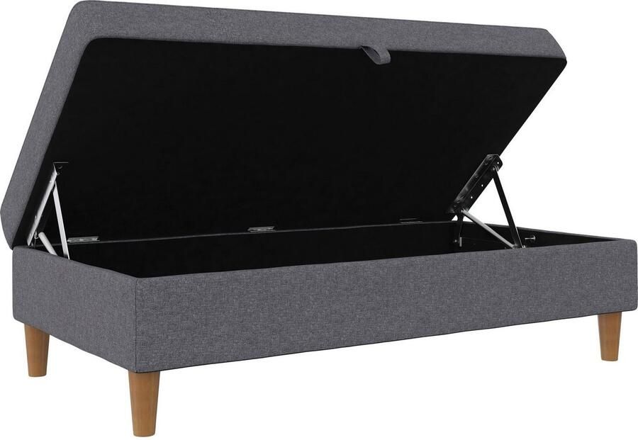 Dorel Home Hocker met bergruimte Lilly met bergruimte vrij in ruimte plaatsbaar zithoogte 43 cm (1 stuk) - Foto 10