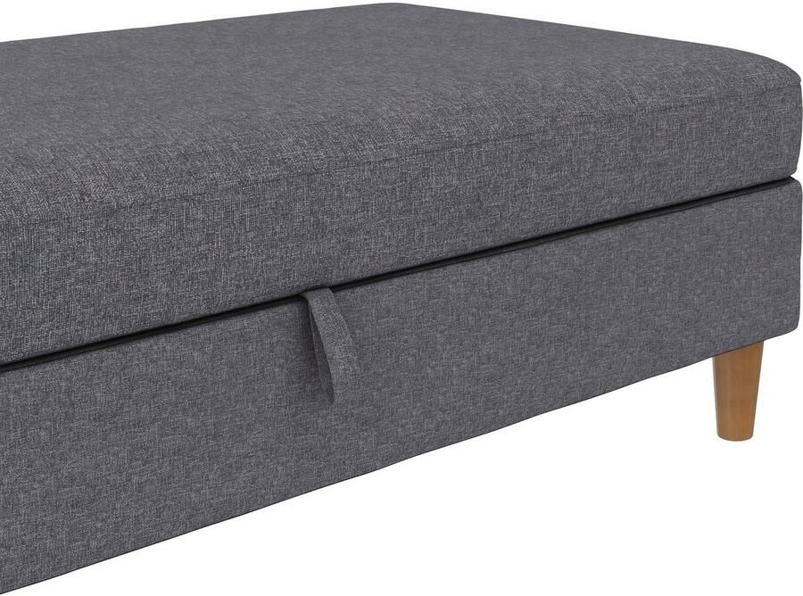 Dorel Home Hocker met bergruimte Lilly met bergruimte vrij in ruimte plaatsbaar zithoogte 43 cm (1 stuk) - Foto 9
