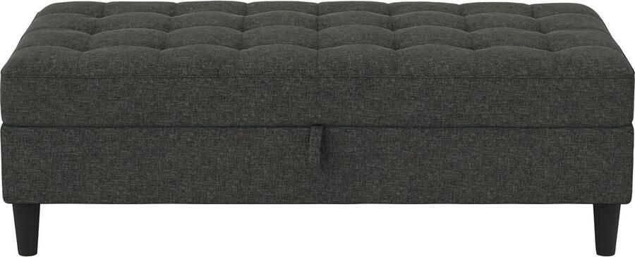 Dorel Home Hocker met bergruimte Presley Hocker met bergruimte vrij plaatsbaar zithoogte 43 cm - Foto 8