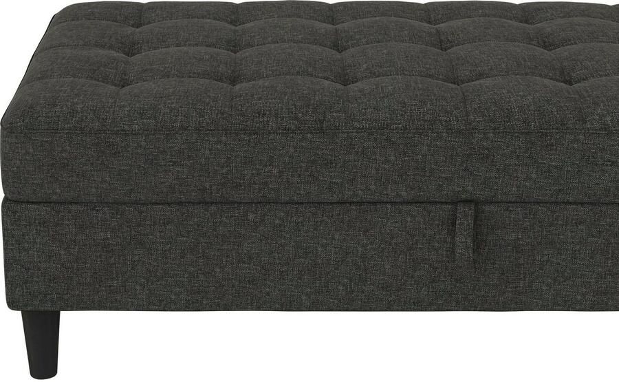 Dorel Home Hocker met bergruimte Presley Hocker met bergruimte vrij plaatsbaar zithoogte 43 cm - Foto 5