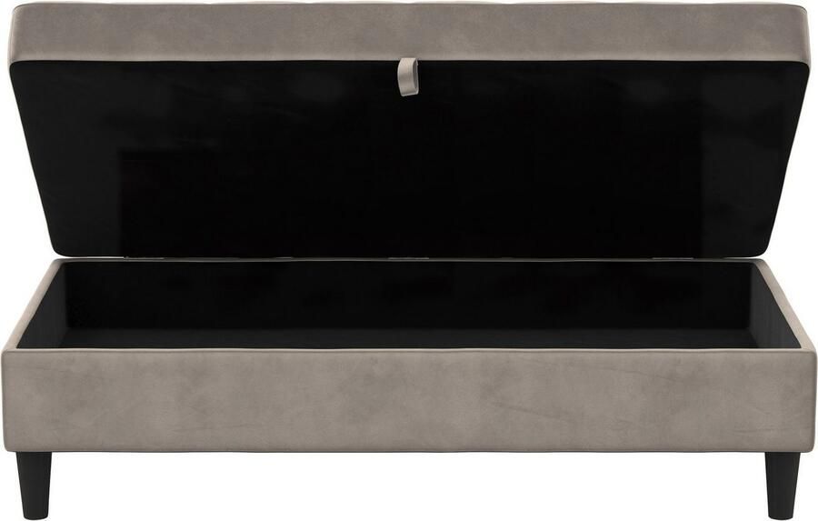 Dorel Home Hocker met bergruimte Presley Hocker met bergruimte vrij plaatsbaar zithoogte 43 cm - Foto 5