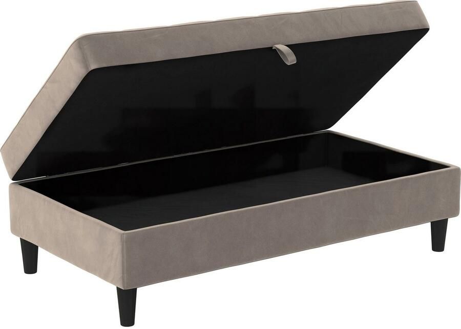 Dorel Home Hocker met bergruimte Presley Hocker met bergruimte vrij plaatsbaar zithoogte 43 cm - Foto 4