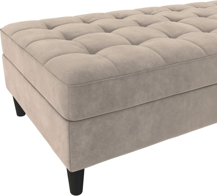 Dorel Home Hocker met bergruimte Presley Hocker met bergruimte vrij plaatsbaar zithoogte 43 cm - Foto 3