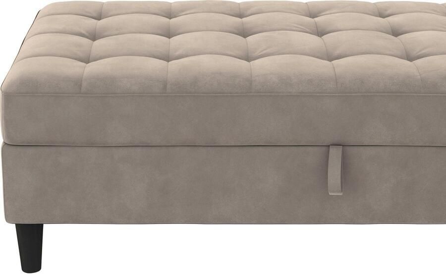Dorel Home Hocker met bergruimte Presley Hocker met bergruimte vrij plaatsbaar zithoogte 43 cm - Foto 6