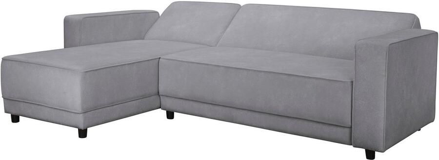 Dorel Home Hoekbank Allie slaapbank 230 cm met relaxfunctie in de rugleuning Slaapbank functie (108 194 5 cm) trendy ribfluweel of onderhoudsvriendelijk velours - Foto 8