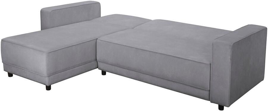 Dorel Home Hoekbank Allie slaapbank 230 cm met relaxfunctie in de rugleuning Slaapbank functie (108 194 5 cm) trendy ribfluweel of onderhoudsvriendelijk velours - Foto 5