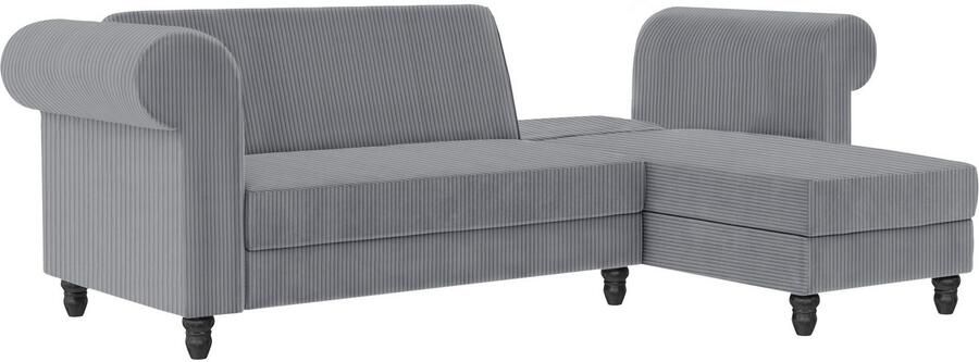 Dorel Home Hoekbank Felix II L-model bedbank 241cm (ligoppervlak 108x195 cm) - Foto 15