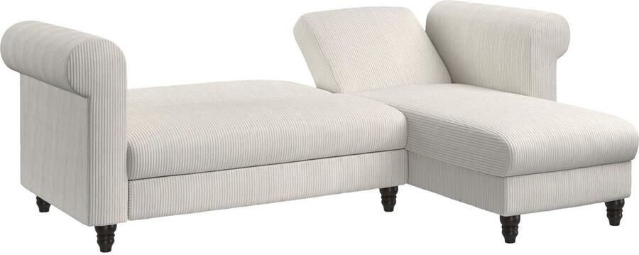 Dorel Home Hoekbank Felix II L-model bedbank 241cm (ligoppervlak 108x195 cm) - Foto 12