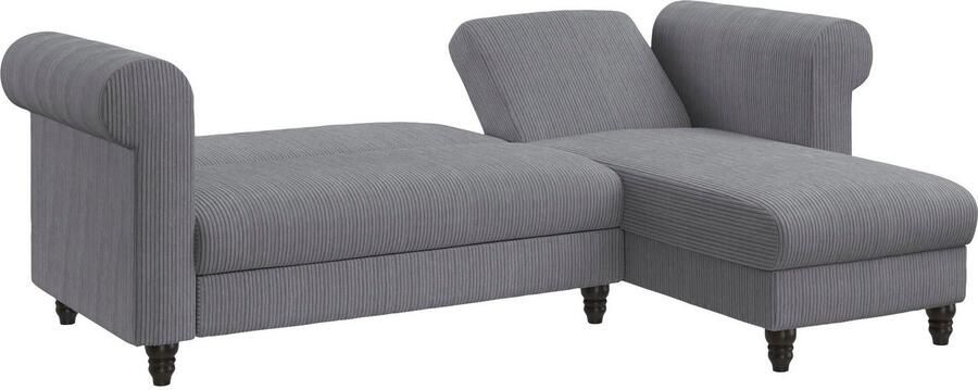 Dorel Home Hoekbank Felix II L-model bedbank 241cm (ligoppervlak 108x195 cm) - Foto 12