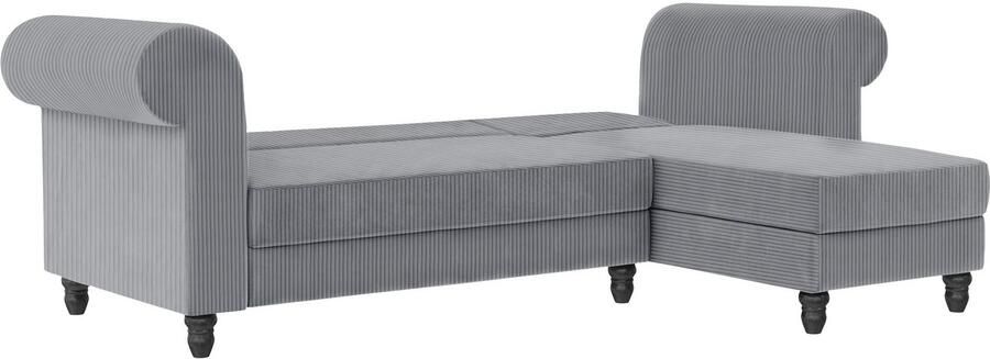 Dorel Home Hoekbank Felix II L-model bedbank 241cm (ligoppervlak 108x195 cm) - Foto 17