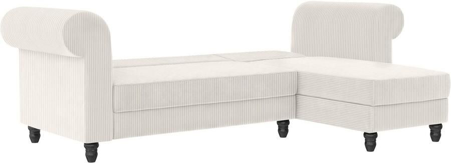 Dorel Home Hoekbank Felix II L-model bedbank 241cm (ligoppervlak 108x195 cm) - Foto 18