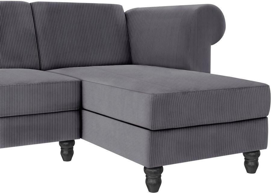 Dorel Home Hoekbank Felix II L-model bedbank 241cm (ligoppervlak 108x195 cm) - Foto 8