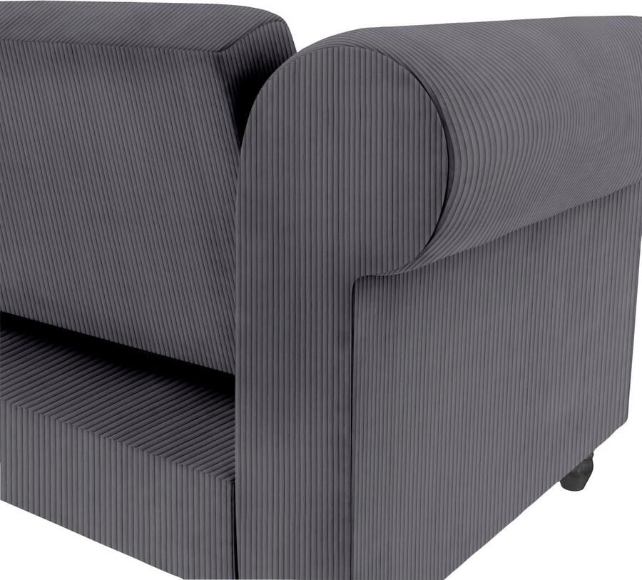 Dorel Home Hoekbank Felix II L-model bedbank 241cm (ligoppervlak 108x195 cm) - Foto 3