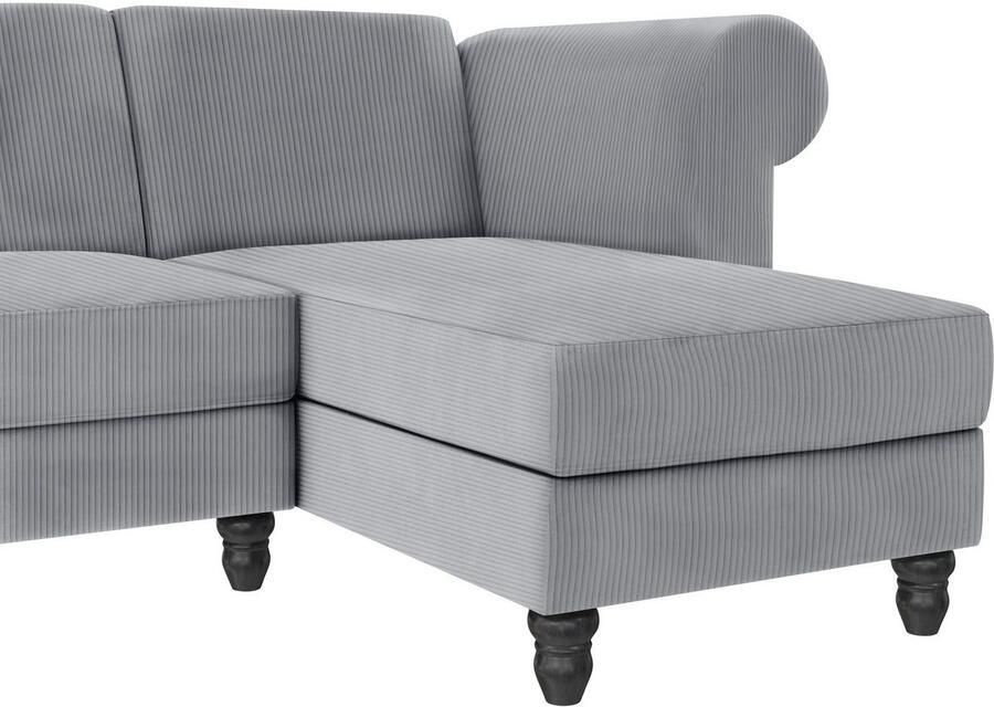 Dorel Home Hoekbank Felix II L-model bedbank 241cm (ligoppervlak 108x195 cm) - Foto 8