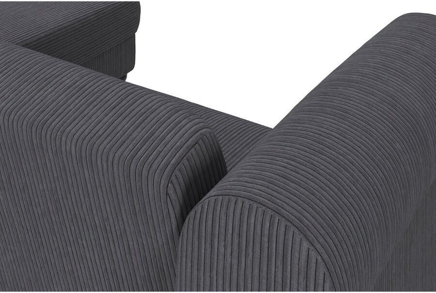 Dorel Home Hoekbank Felix II L-model bedbank 241cm (ligoppervlak 108x195 cm) - Foto 9