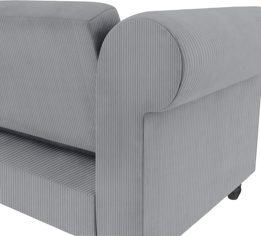 Dorel Home Hoekbank Felix II L-model bedbank 241cm (ligoppervlak 108x195 cm) - Foto 3