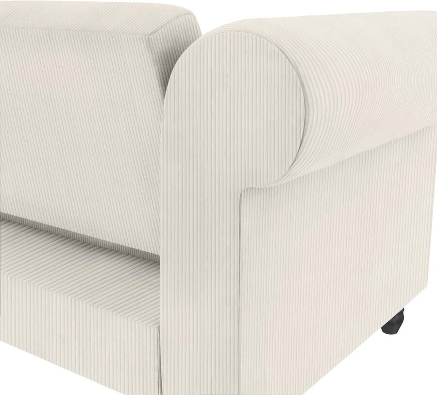 Dorel Home Hoekbank Felix II L-model bedbank 241cm (ligoppervlak 108x195 cm) - Foto 3