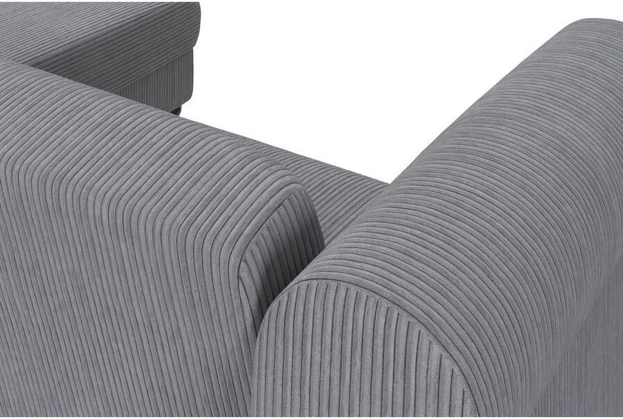 Dorel Home Hoekbank Felix II L-model bedbank 241cm (ligoppervlak 108x195 cm) - Foto 9