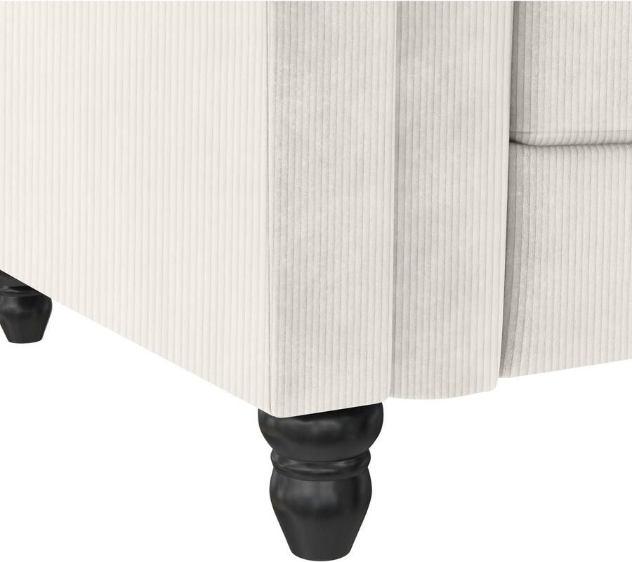 Dorel Home Hoekbank Felix II L-model bedbank 241cm (ligoppervlak 108x195 cm) - Foto 4