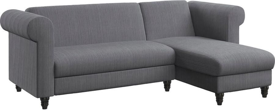 Dorel Home Hoekbank Felix II L-model bedbank 241cm (ligoppervlak 108x195 cm) - Foto 11