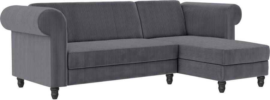 Dorel Home Hoekbank Felix II L-model bedbank 241cm (ligoppervlak 108x195 cm) - Foto 16