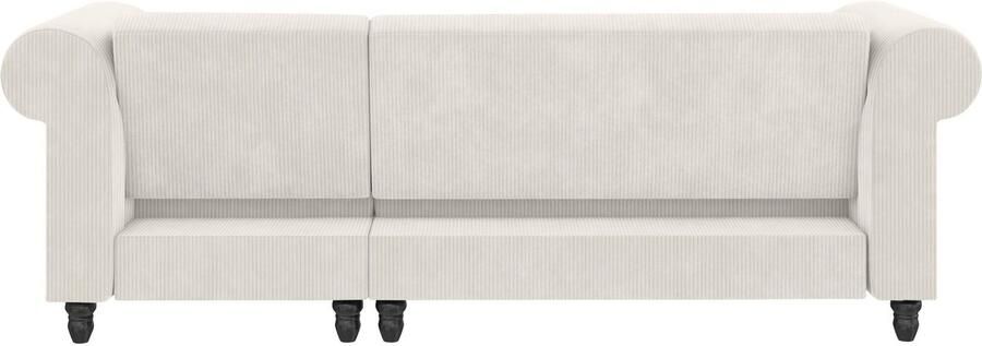 Dorel Home Hoekbank Felix II L-model bedbank 241cm (ligoppervlak 108x195 cm) - Foto 19