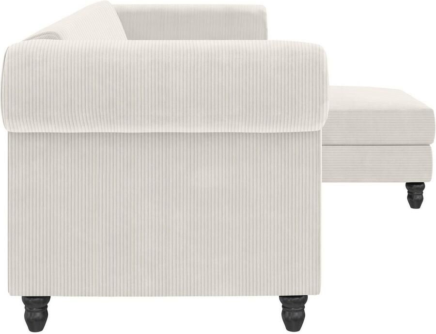 Dorel Home Hoekbank Felix II L-model bedbank 241cm (ligoppervlak 108x195 cm) - Foto 6