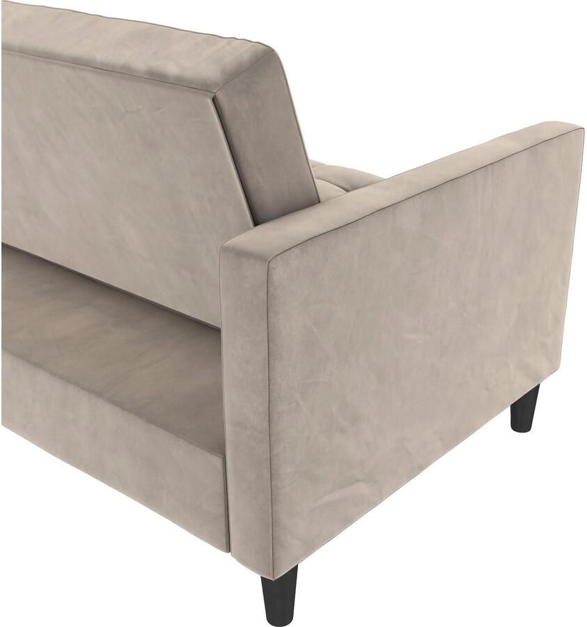 Dorel Home Hoekbank Presley L-vorm Hoekbank met bedfunctie en bergruimte verstelbare rugleuning - Foto 5