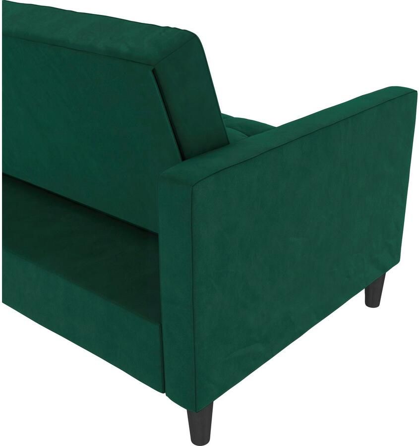 Dorel Home Hoekbank Presley L-vorm Hoekbank met bedfunctie en bergruimte verstelbare rugleuning - Foto 6