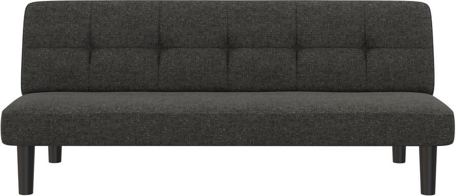 Loft24 Alby Slaapbank 3-zits in linnen look antraciet - Foto 11