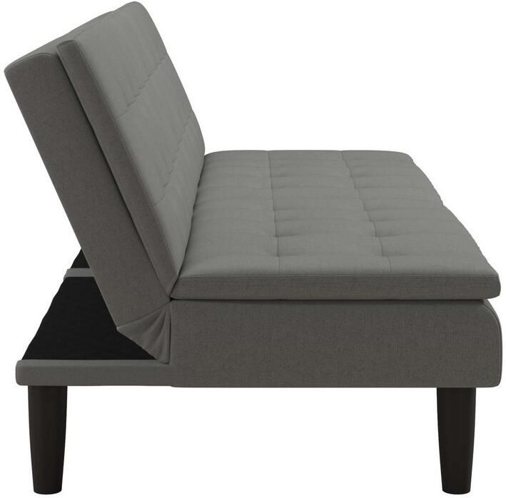 Notio Living Maine Slaapbank 3-zits in stof grijs (81 x 191 x 91 cm) - Foto 7