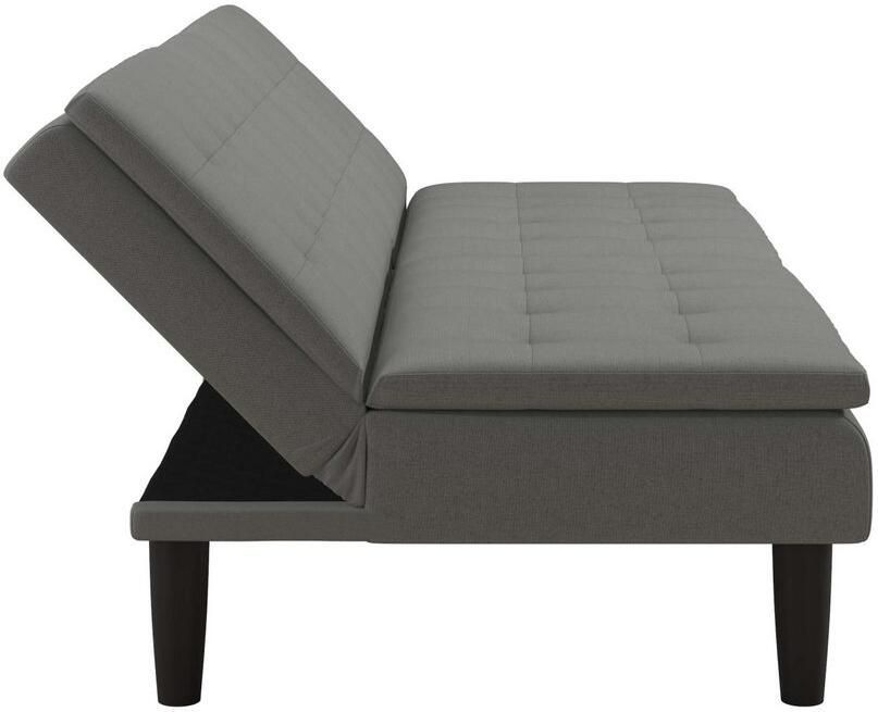 Notio Living Maine Slaapbank 3-zits in stof grijs (81 x 191 x 91 cm) - Foto 5