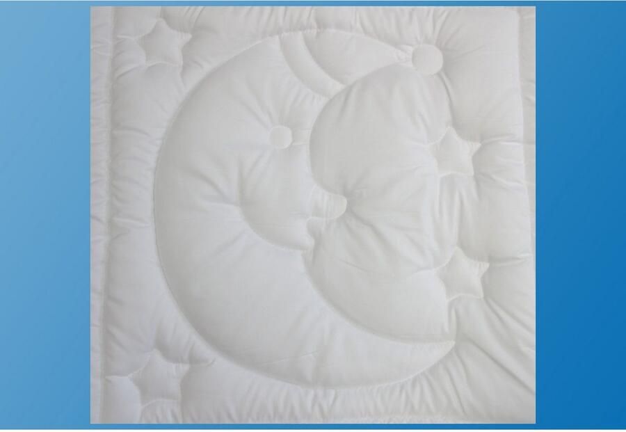 Dreams Synthetisch dekbed + hoofdkussen Maan en sterren Praktische set voor baby's en peuters (voordeelset) - Foto 2