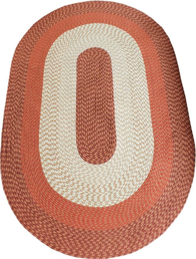 Dreams Vloerkleed Gevlochten kleed Platweefsel gestreept met de hand gemaakt Scandi look woonkamer - Foto 2