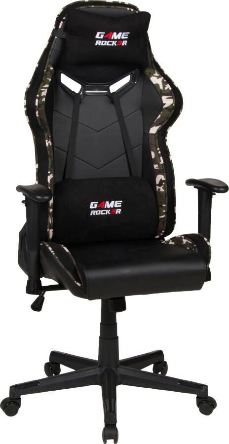 Duo Collection Bureaustoel Game-Rocker G-30 Gaming Chair in camouflage look - Foto 7