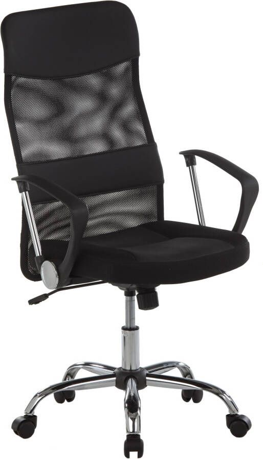 Duo Collection Bureaustoel Regensburg met verchroomde kruisvoet bureaustoel - Foto 8