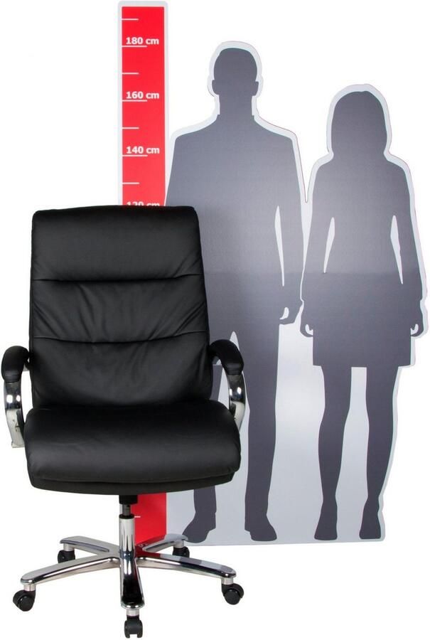 Duo Collection Bureaustoel Bureau stoel Federico 180 kg Federkern tot 180kg robuust (1 stuk) - Foto 4