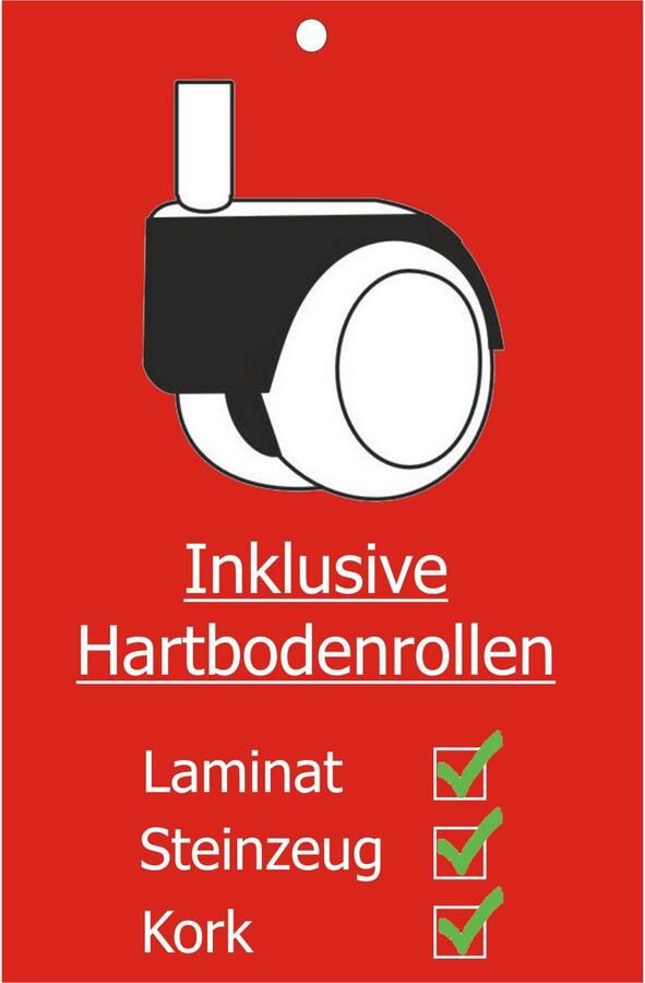 Duo Collection Bureaustoel BILL Vintage look tot 100kg (1 stuk)