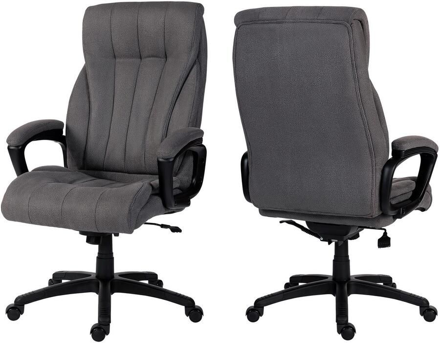 Duo Collection Bureaustoel John XXL met gestoffeerde armleuningen - Foto 7