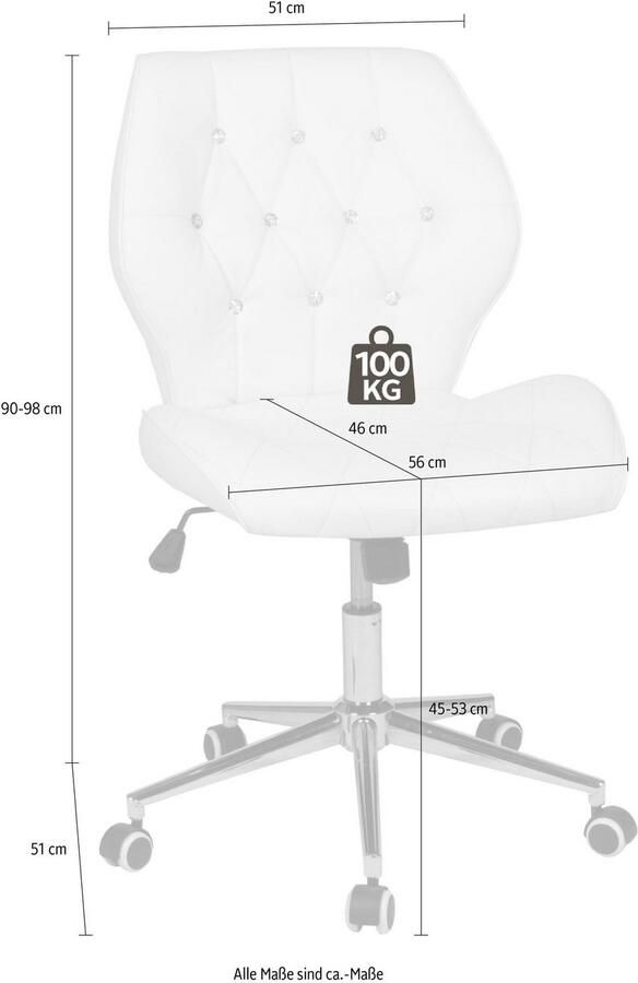 Home24 Bureaustoel Jolina Duo Collection - Foto 5