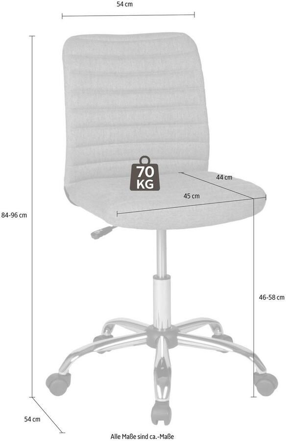 Home24 Bureaustoel Milo I Duo Collection