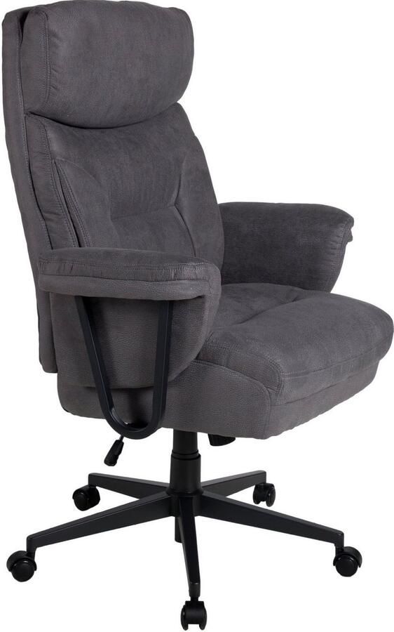 Duo Collection Bureaustoel Tiago XXL Belastbaar tot 150 kg pocketveren kern in de zitting - Foto 4