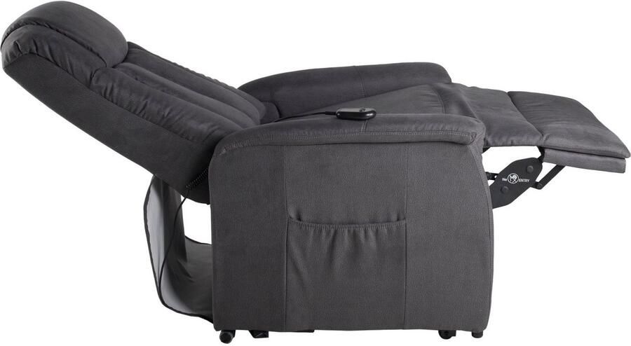 Duo Collection Relaxfauteuil Delphi met elektrische opstahulp Relaxfunctie en pocketveren binnenvering met stalen nosagvering (set) - Foto 8