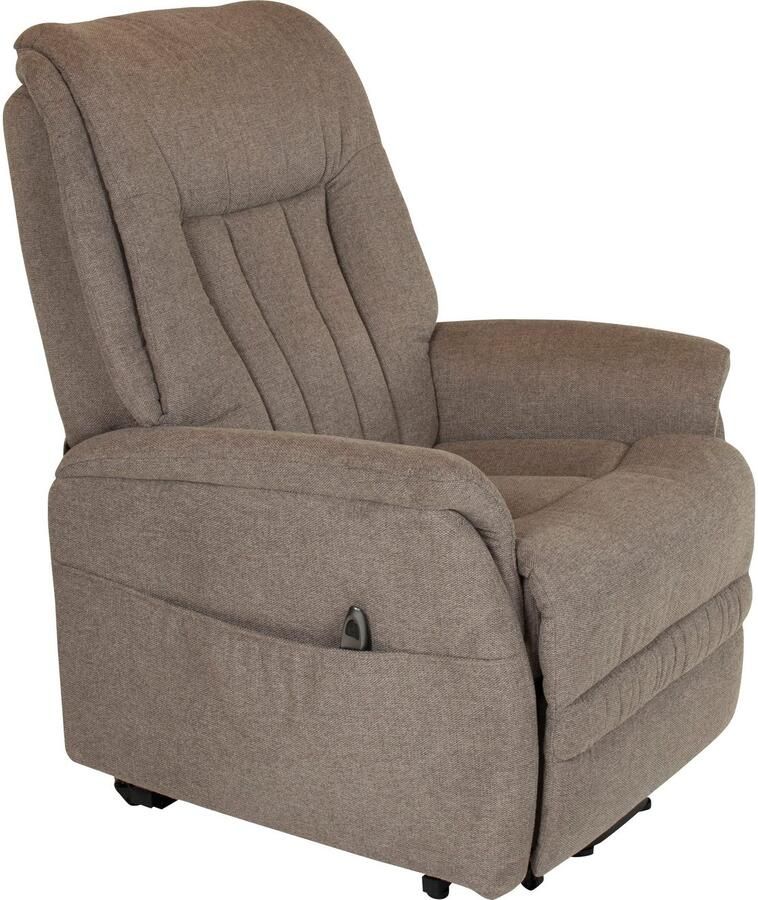 Duo Collection Relaxfauteuil Noli XXL tot 150 kg draagvermogen met elektrische opstahulp Relaxfunctie en pocketveren binnenvering met stalen nosagvering - Foto 2