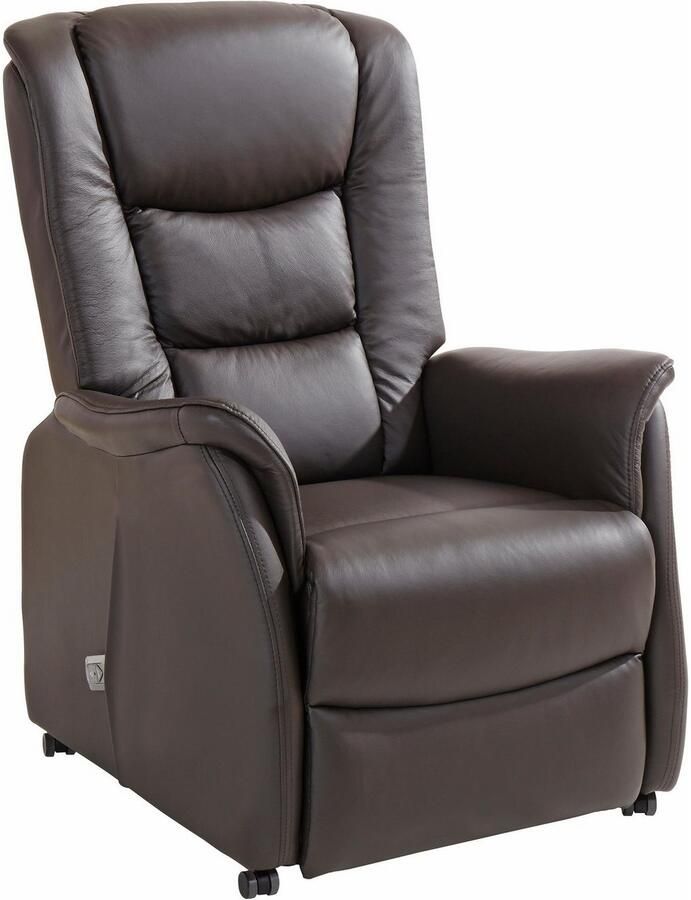 Duo Collection Relaxfauteuil Ponza met elektrische opstahulp Relaxfunctie en pocketveren binnenvering met stalen nosagvering (set) - Foto 1