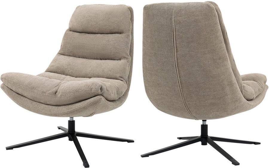 Duo Collection Relaxfauteuil PORTO 360° draaibaar dubbele bekleding met poef tot 115 kg belastbaar - Foto 12